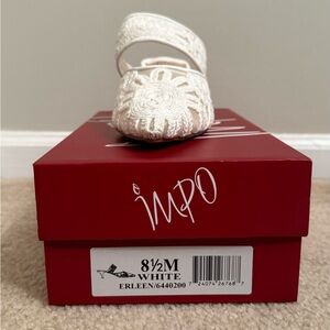 Impo Eli Pump women’s white shoes.